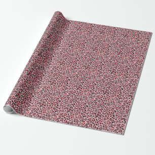 Papel De Regalo Piel leopardo: textura vintage sin costuras