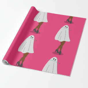 Papel De Regalo piernas de medias de la red de pescadores fantasma