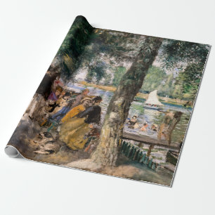 Papel De Regalo Pierre-Auguste Renoir - Bañistas en el Sena