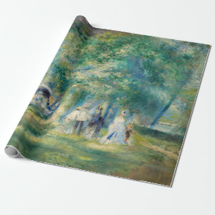 Papel De Regalo Pierre-Auguste Renoir - La Fiesta en Saint-Cloud