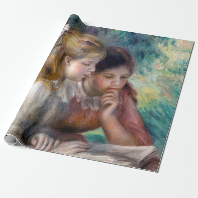 Papel De Regalo Pierre-Auguste Renoir - La lectura (Desenrollado)