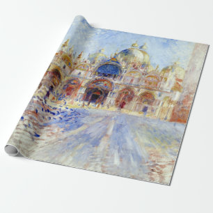 Papel De Regalo Pierre Auguste Renoir La Piazza San Marco, Venecia