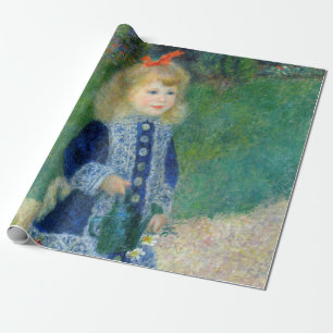 Papel De Regalo Pierre-Auguste Renoir - Un Chica con capacidad par
