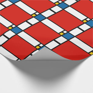 Papel De Regalo Piet Mondrian, Composición ii