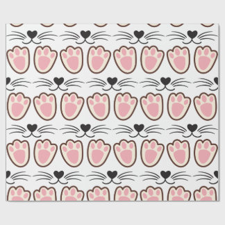 Papel De Regalo Piezas de gato cortas