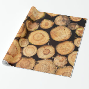 Papel De Regalo Pila de registros cortados