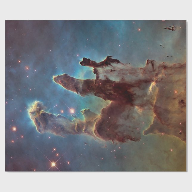 Papel De Regalo Pilares de la Creación, Nebulosa del Águila Hubble (Superficie plana)
