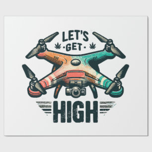 Papel De Regalo Piloto de drones
