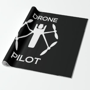 Papel De Regalo Piloto de drones de clases