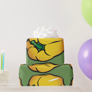 Papel de Regalo Pimiento Amarillo