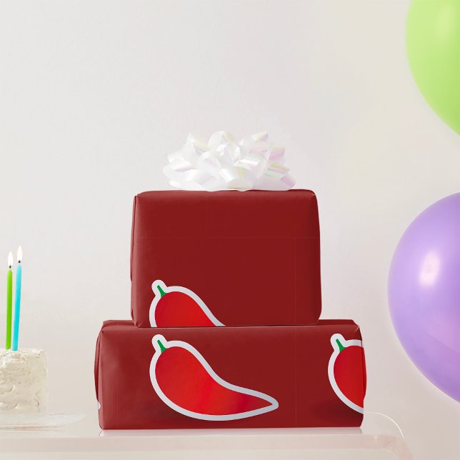 Papel De Regalo Pimiento rojo chili (Subido por el creador)