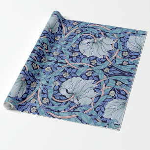 Papel De Regalo Pimpernel Blue, William Morris