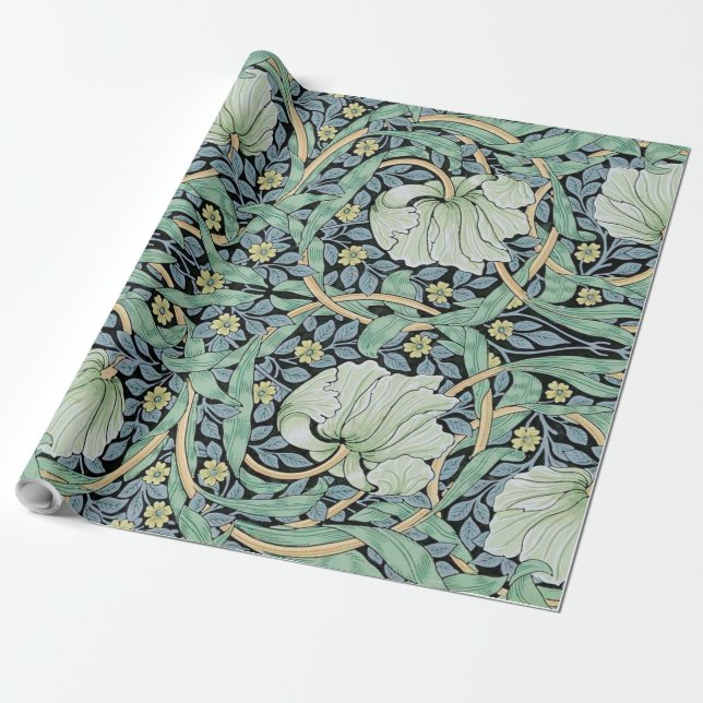 Papel De Regalo Pimpernel, William Morris (Desenrollado)