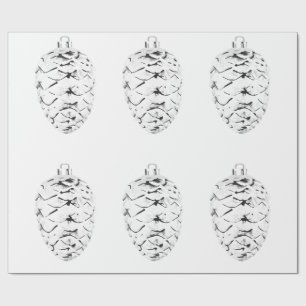 Papel de regalo Piña de Plata