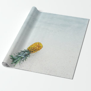 Papel De Regalo Piña en la orilla del mar