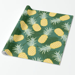 Papel De Regalo Piña tropical