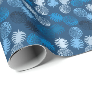 Papel De Regalo Piña tropical mona hawaiana