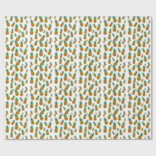 Papel De Regalo Piñas bailando