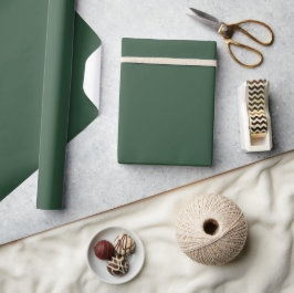 Papel De Regalo Pine Green