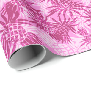 Papel De Regalo Pineapple Camo Hawai Tropical