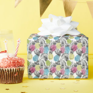 Papel De Regalo Pineapple Grunge Palms