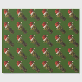Papel De Regalo Pineapple Santa Hawaiian Mele Kalikima Gift Wrap