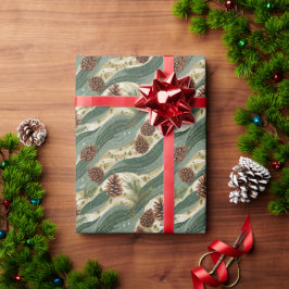 Papel De Regalo Pinecona de vacaciones
