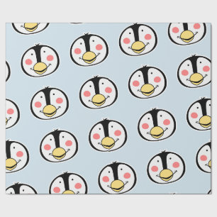 Papel De Regalo Pingüino