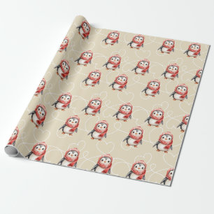 Papel De Regalo Pingüino de bebé