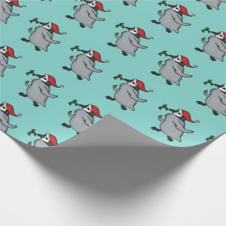 Papel De Regalo Pingüino del navidad