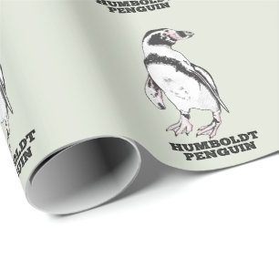 Papel De Regalo Pingüino Humboldt