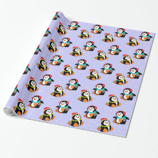 Papel De Regalo pingüinos del dibujo animado