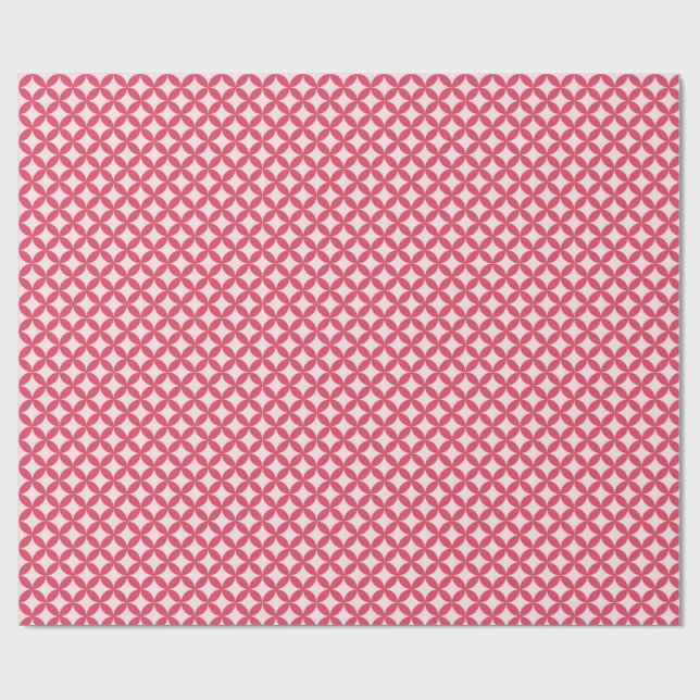 Papel De Regalo Pink, abstract circles (Superficie plana)