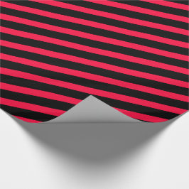 Papel De Regalo pink-black stripes – pink-schwarz gestreift