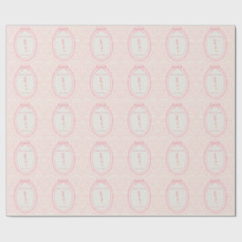 Papel De Regalo Pink Bow Coquette Silly Goose 1st Birthday 