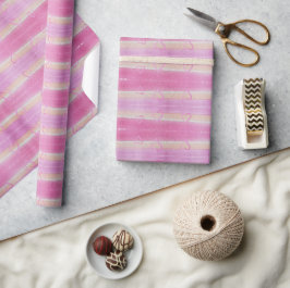 Papel De Regalo Pink Fandango Púrpura San Valentín acuarela