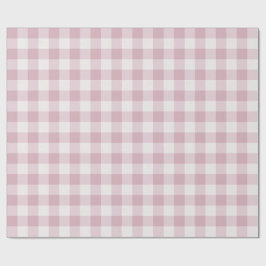 Papel De Regalo Pink Gingham
