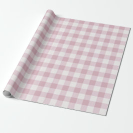 Papel De Regalo Pink Gingham