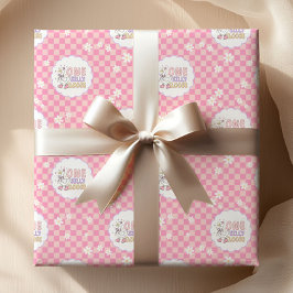 Papel De Regalo Pink One Silly Goose-Girl's First Birthday