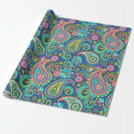 Papel De Regalo Pink Paisley
