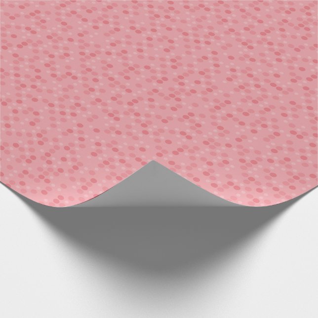 Papel De Regalo Pink Polka Dots (Esquina)