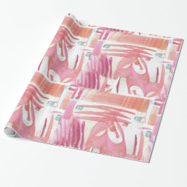 Papel De Regalo Pink Razzle Valentines