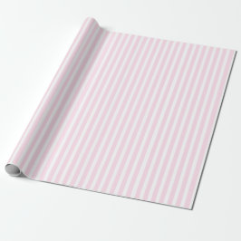 Papel De Regalo Pink Striped Pastel One Silly Goose Girl Birthday