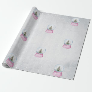 Papel De Regalo Pino acuarela,globo