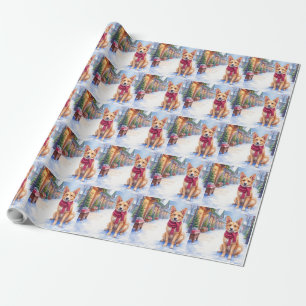 Papel De Regalo Pintura al agua Berger Picard Plaza del Pueblo Nav