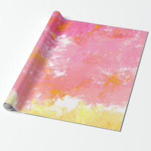 Papel De Regalo Pintura creativa abstracta. Fondo del artista