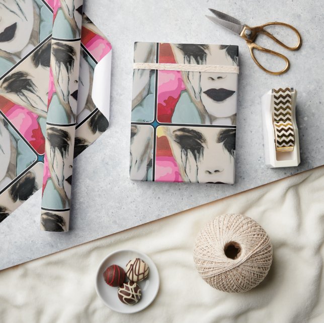 Papel De Regalo Pintura de ‘El Chill’ en un (Artesanía)