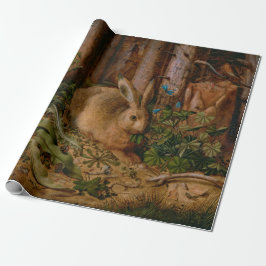 Papel De Regalo Pintura de la naturaleza forestal Hoffmann Hare