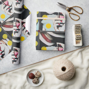 Papel De Regalo Pintura de ‘lectura de la voluntad’ sobre un