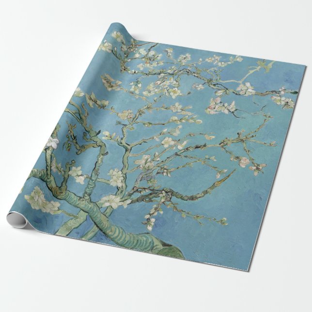 Papel De Regalo Pintura de Van Gogh Almond Blossom (Desenrollado)